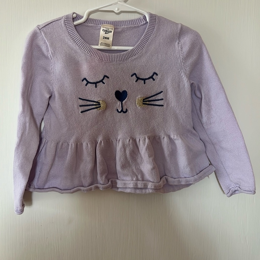 Oshkosh long sleeve light sweater 24 months